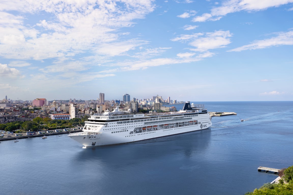 Miami Mexico & Cuba -Stay & MSC Cruise - Armonia arriving in Cuba