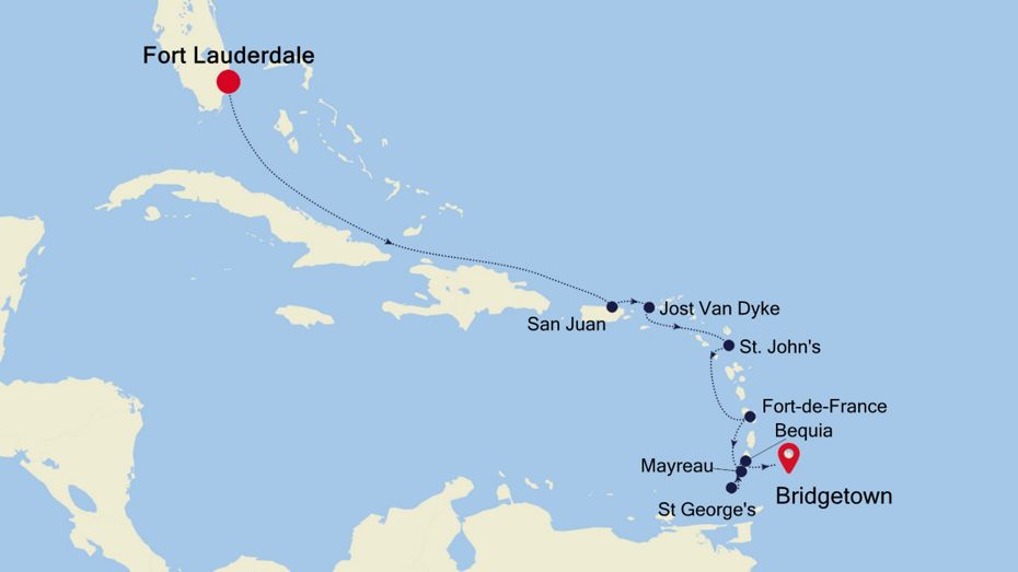 A Caribbean Cruise & Stay featuring Silversea and Elegant Hotels.