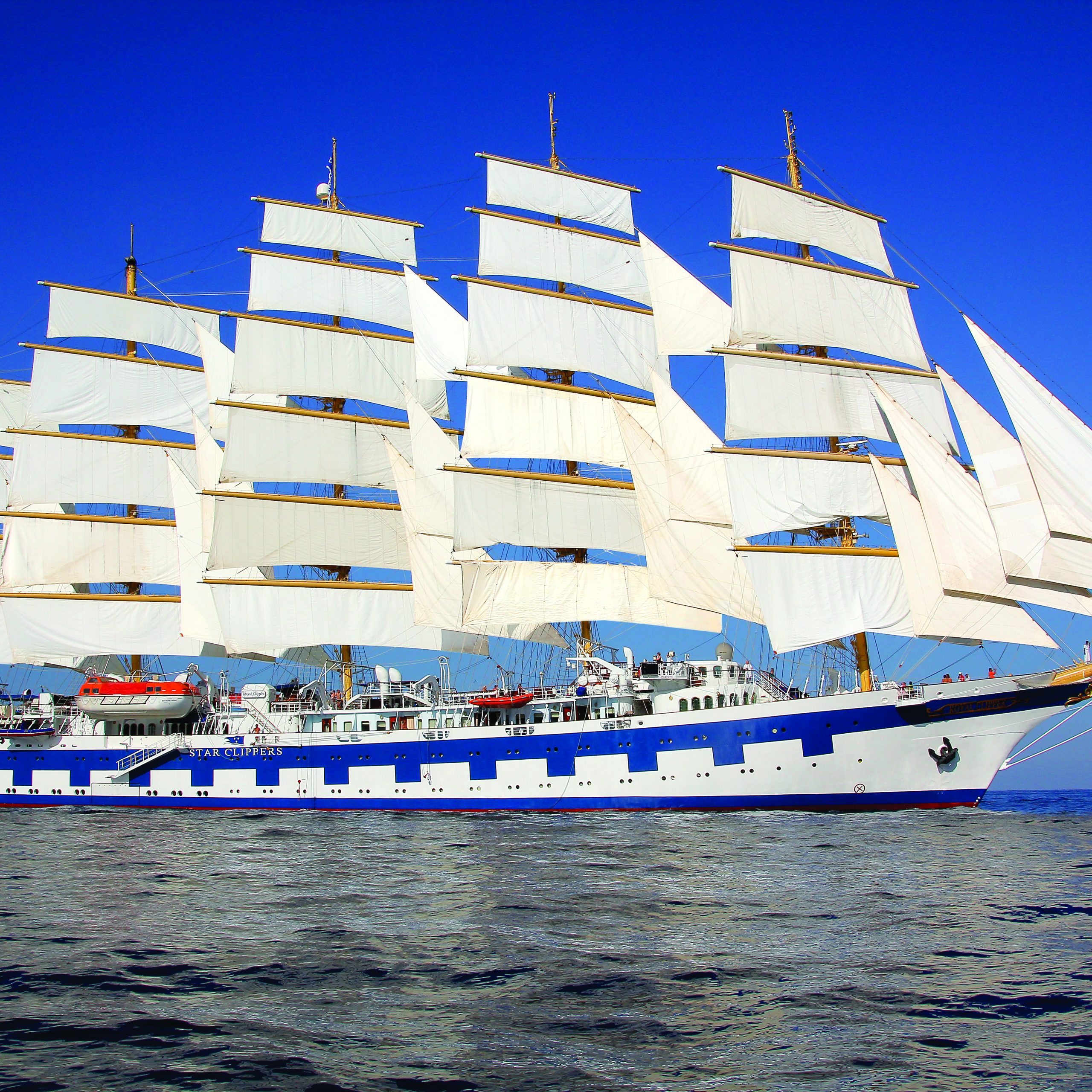 Sail the Caribbean with Star Clipper onboard the Royal Clipper