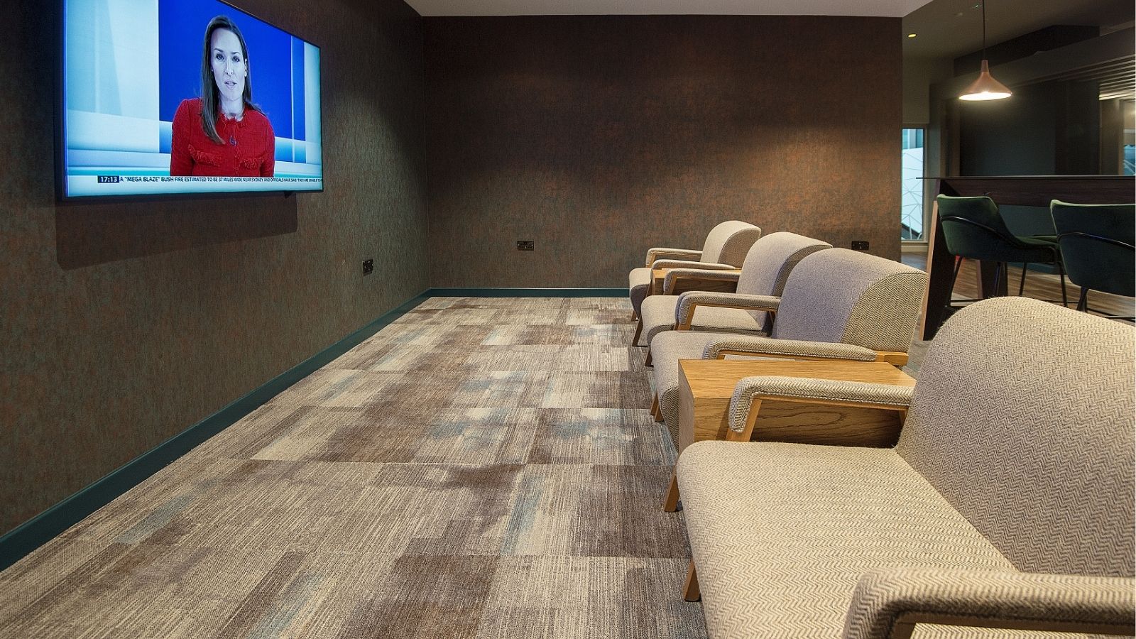 Upper Deck Lounge at Glasgow Airport