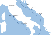 Civitavecchia (Rome) to Fusina (Venice)