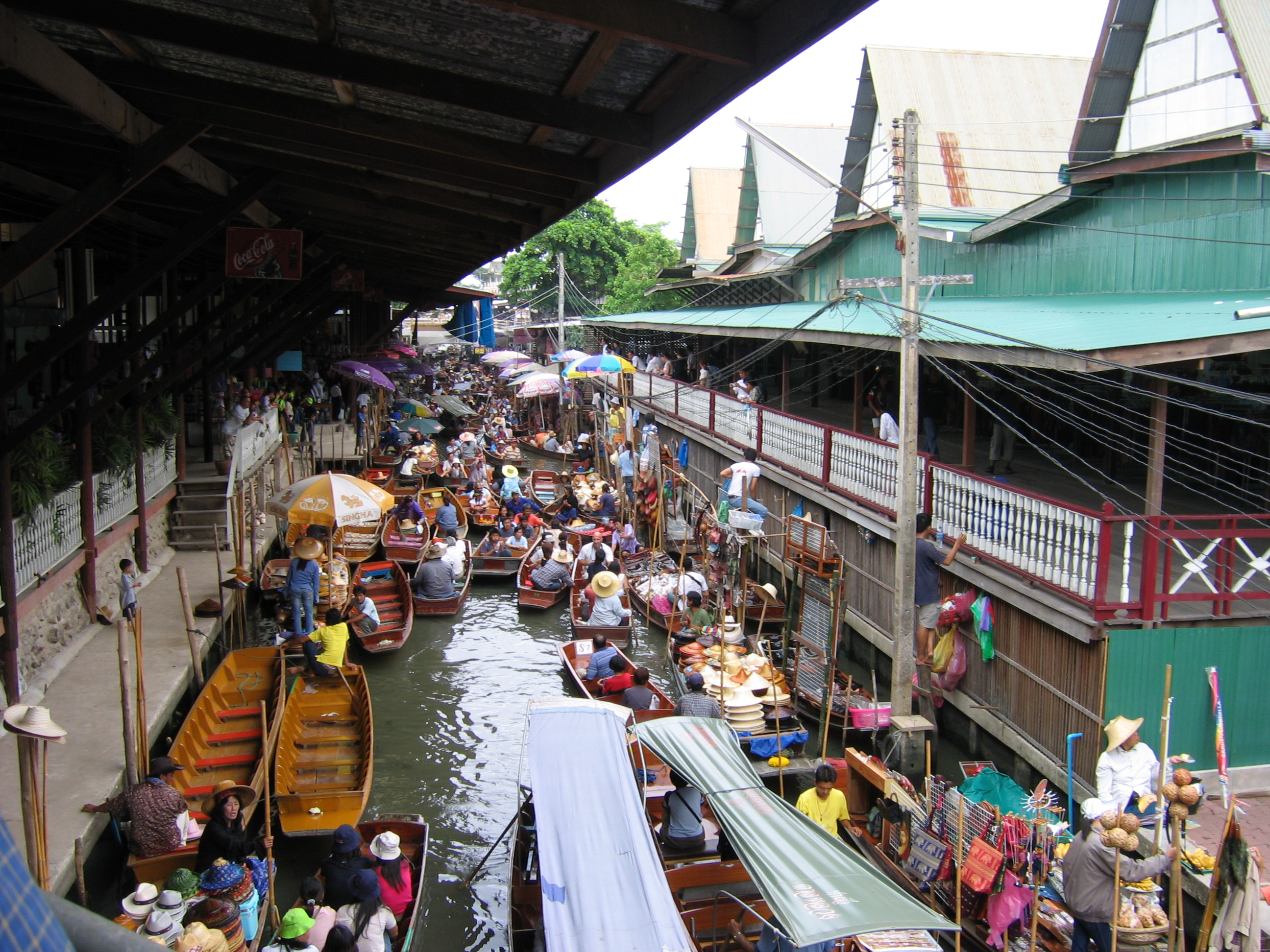 Floating Market outside Bangkok