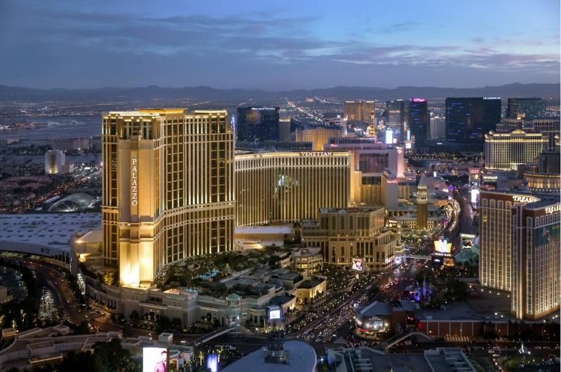 Venetian Las Vegas – aerial view