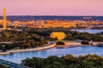 Washington,D.C._ Sunset Aerial